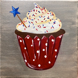 THPK Star Sprinkled Cupcake