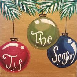 Tis The Season Ornaments Written Instructions