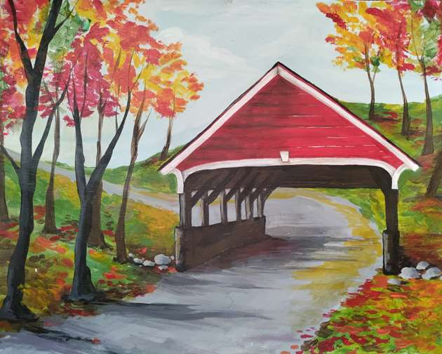 Through the Covered Bridge
