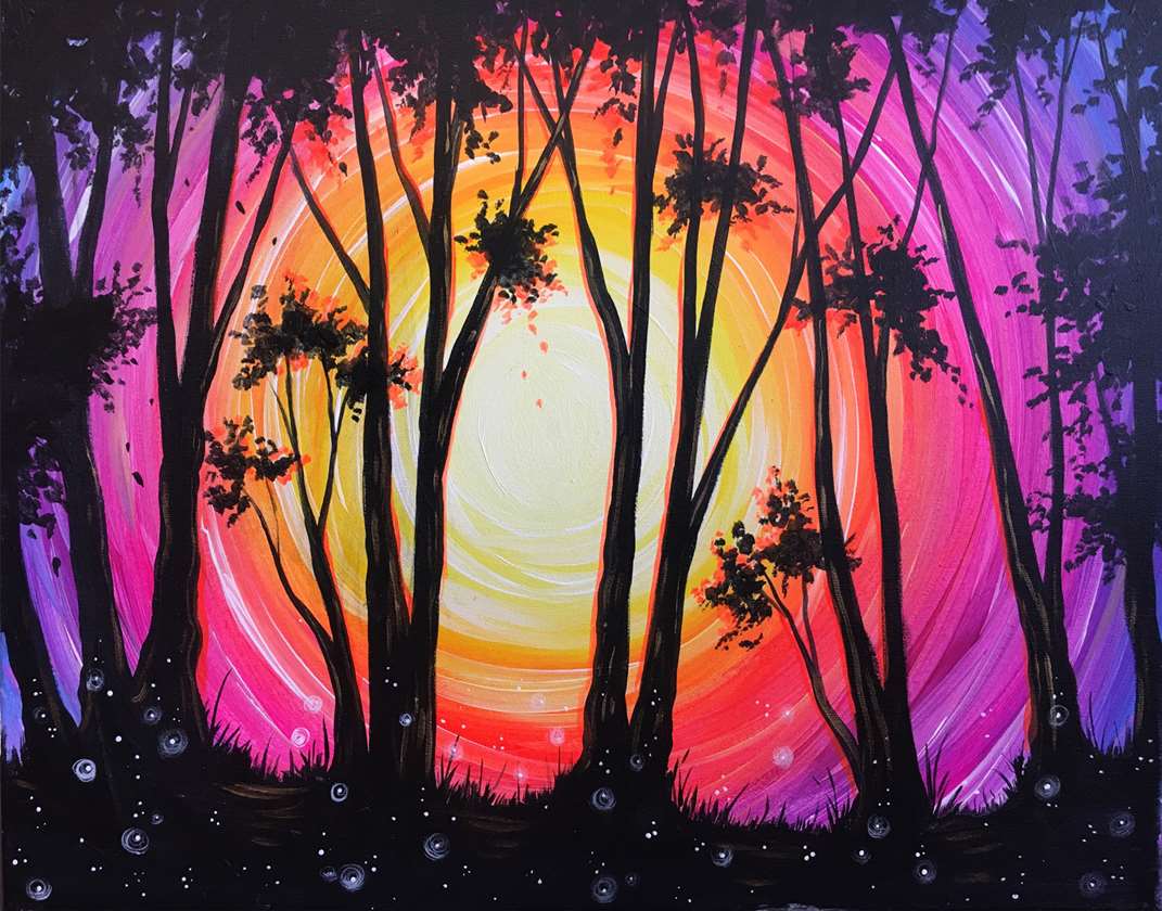 Glow in the Dark Painting!