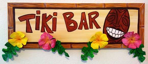 Tiki Bar 3-D