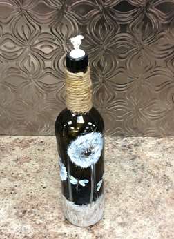 Tiki Torch Wine Bottle: Dandy Wine