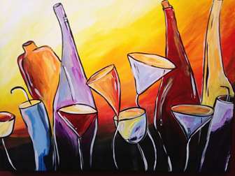 Paint And Sip In Briarcliff Briarcliff Pinot S Palette