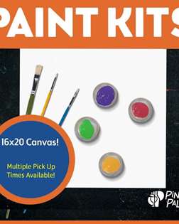 TO-GO Paint Kits! 11x14 NO BRUSHES