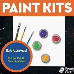 TO-GO Paint Kits! 8x10 Canvas