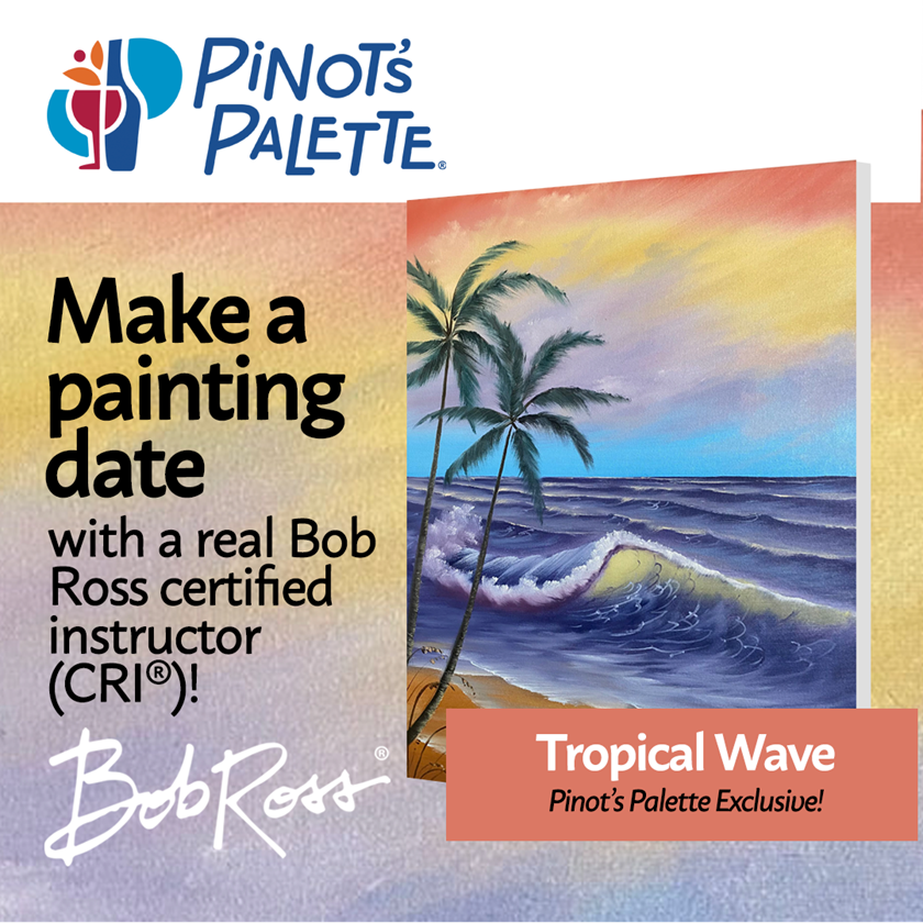 The Bob Ross Wet-on-Wet Technique® -- it’s real oil painting folks! 