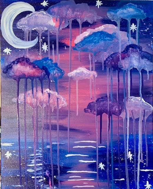 Twilight Rain Clouds