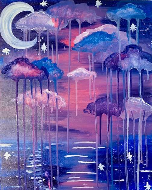 Twilight Rain Clouds