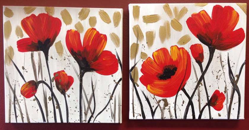 Happy Mother's Day! 💐 Family Fun Event! Ages 6+ welcome. One 8x10 canvas per painter. 