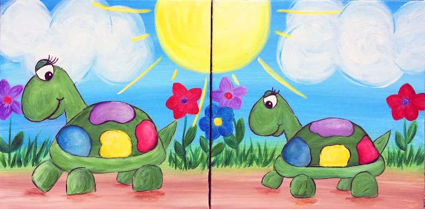 Mini - Two-rrific Turtles - Wed, Jul 11 12PM at Huntington Beach