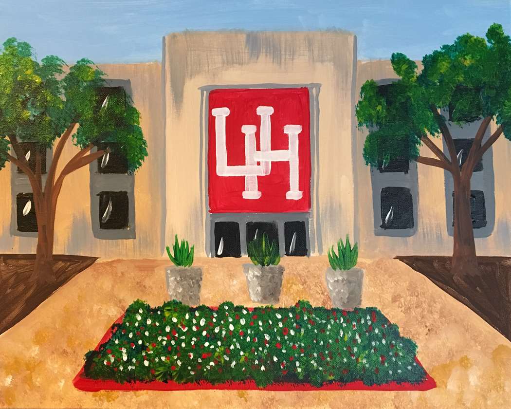 U of H Pinot's Palette Painting