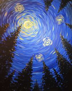 Under the Starry Night Sky