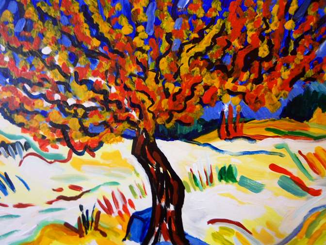 Van Gogh Mulberry Tree