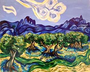 Van Gogh's Olive Grove