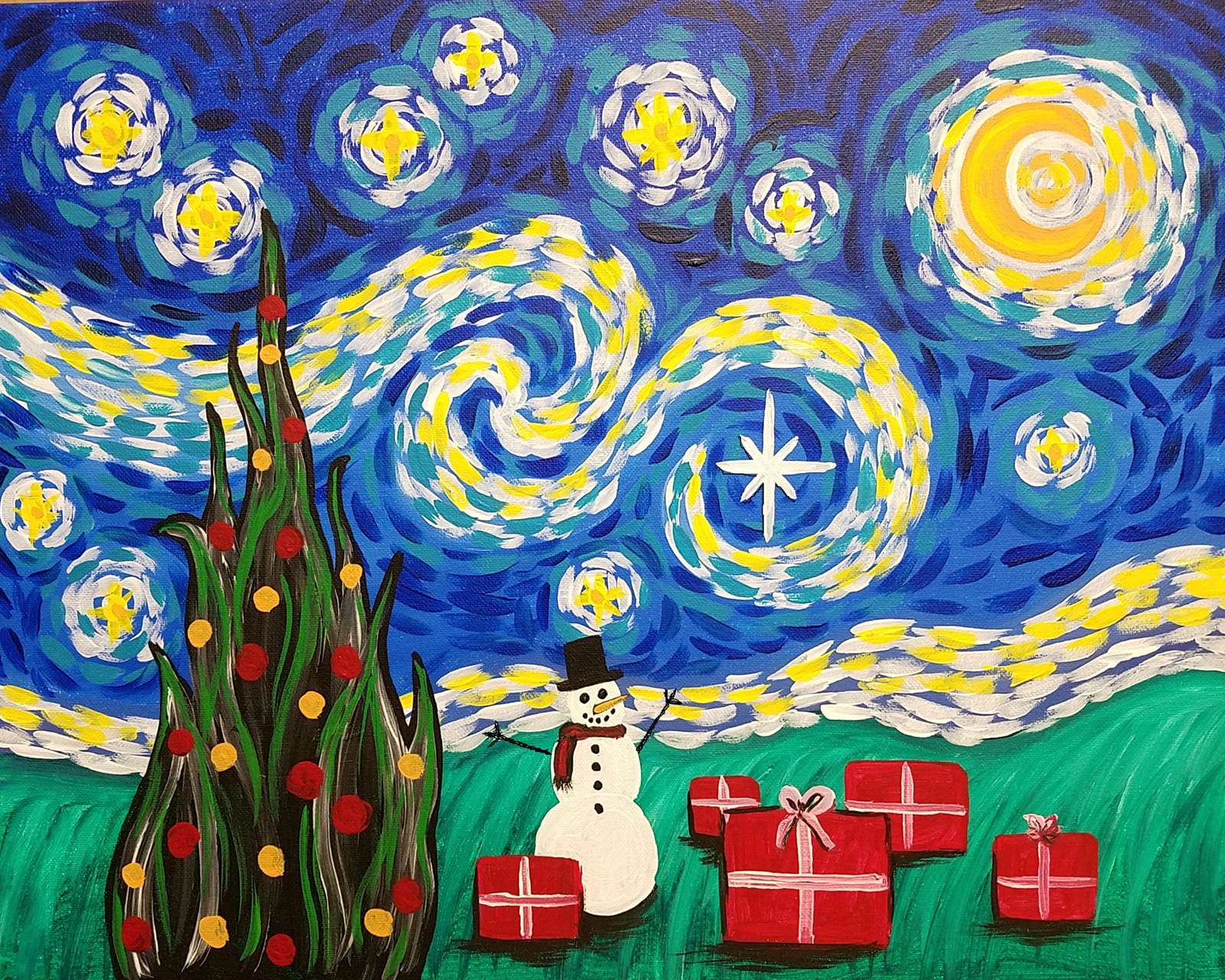 Van Gogh’s Starry Christmas Fri Dec 07 7pm At Olathe