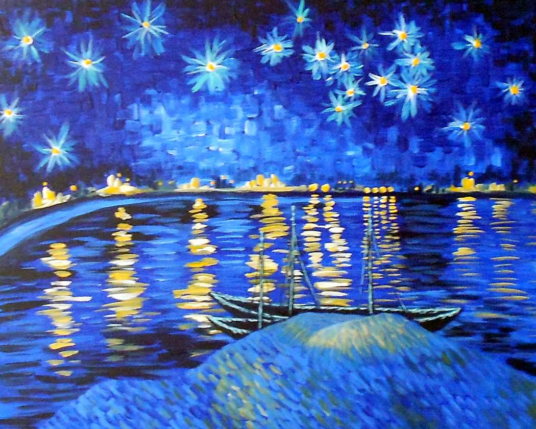 Van Gogh's Starry Night Over the Rhone