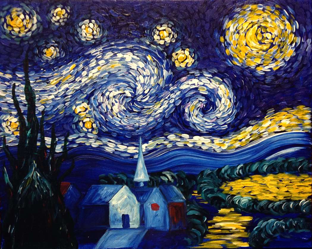 Van Gogh S Starry Night Sat Sep 25 2pm At Montrose