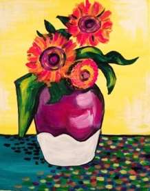 Van Gogh's Technicolor Sunflowers