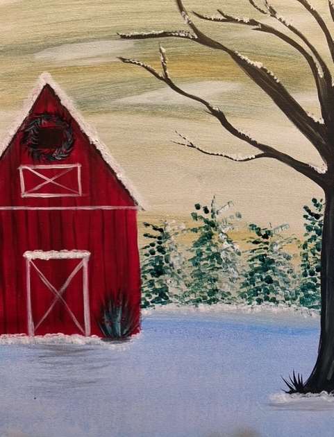 Vintage Red Barn