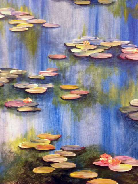 In-Studio Event: Water Lilies at Morning