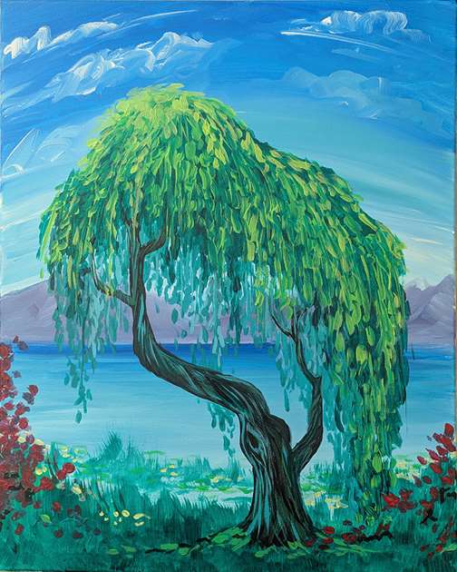 Weeping Willow by the Lake