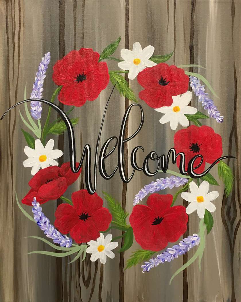 Welcome To Summer Pinot s Palette Painting welcome-to-summer-pinot-s-palette-painting