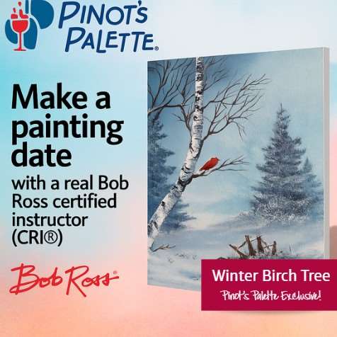 Oil Painting! LIMITED SEATS! Paint with our very own Certified Bob Ross Instructor! 