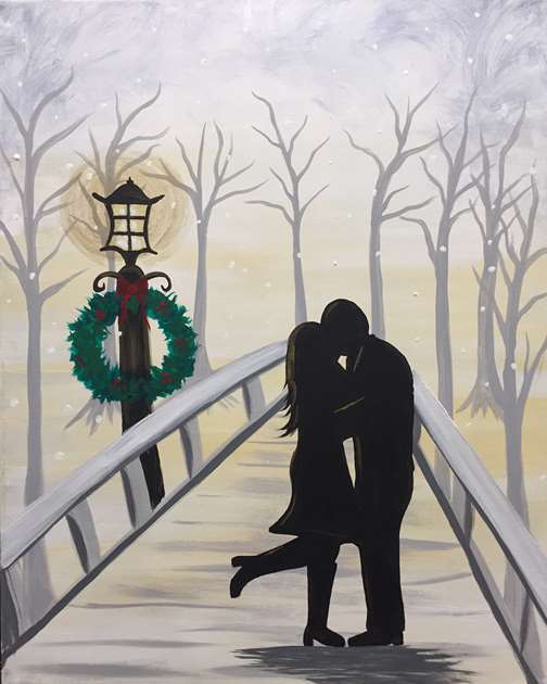 Winter Foot Poppin Kiss