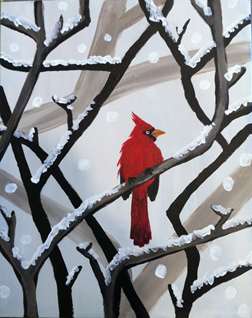 Winter's Cardinal