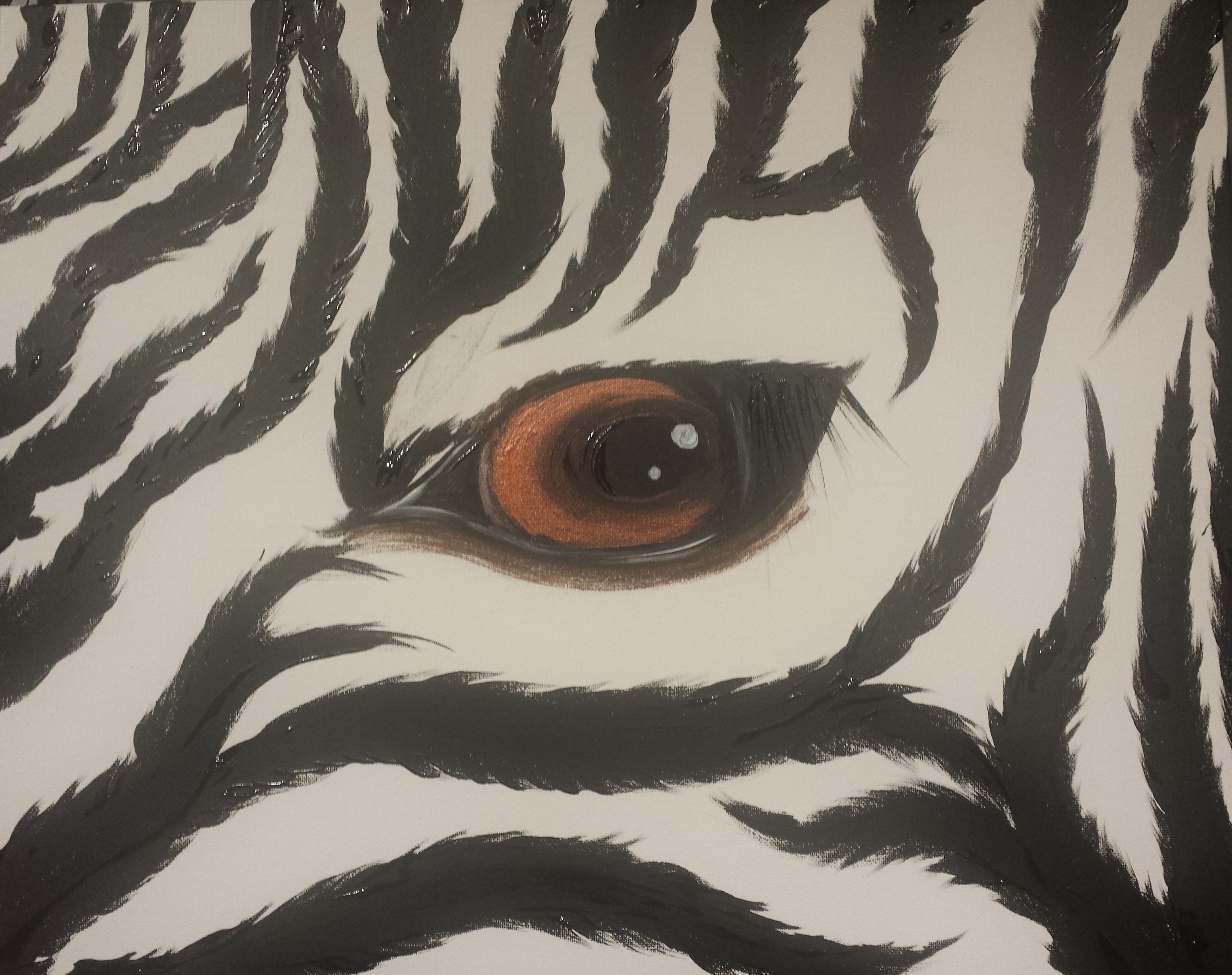 絵画 Zebrappy Andy Warhol Grevy's Zebra (F. & S. II.300) (Signed Print